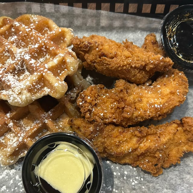 Chicken & Waffles.