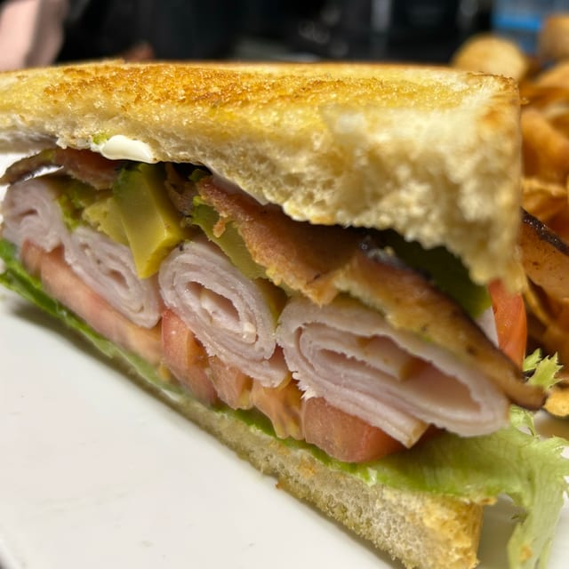Turkey Club Sandwich (NO SIDE).